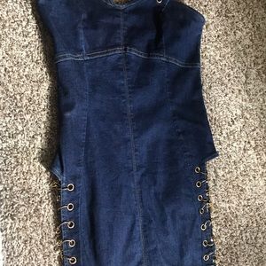 Fashion Nova Denim Dress